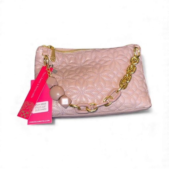 Vince Camuto NWT Pink Quilted Women's Bag - Picture 5 of 6